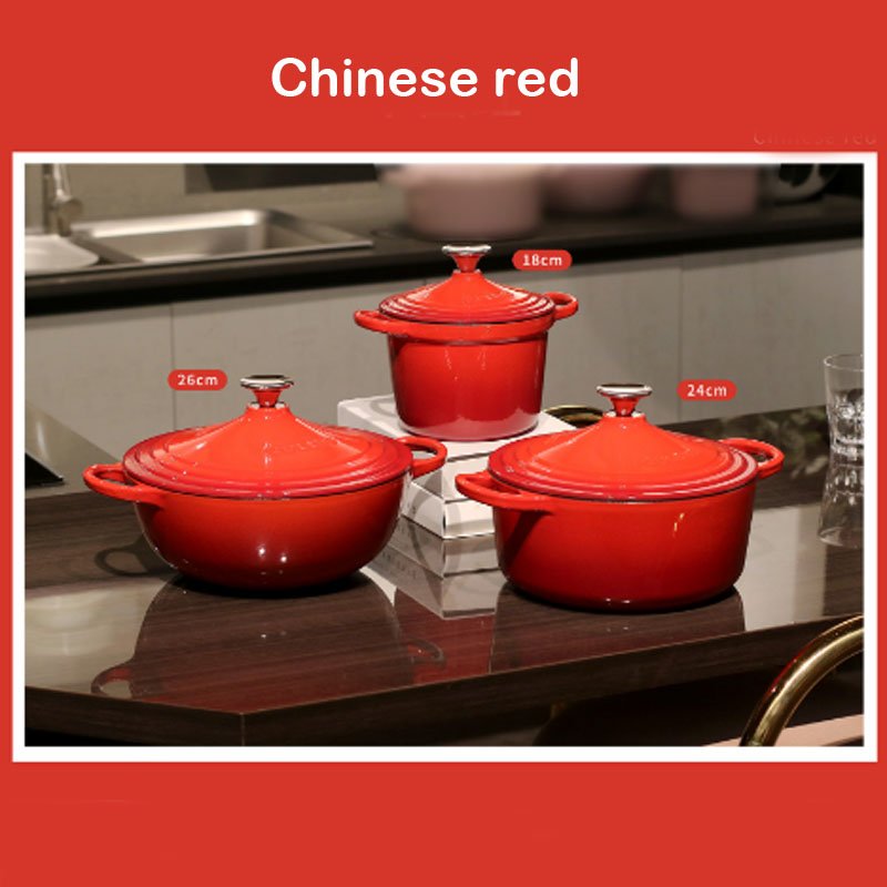 Kitchen Cooking Pots Cast Iron Sets Cookware Casserole Pink Cookware Sets Of Korean