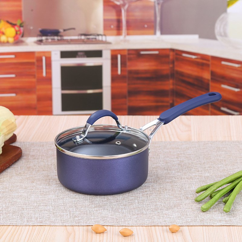 Portable camping cookware set aluminium non stick cookware sets cooking pot