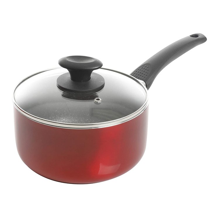 Proper Price 10pcs induction pot fry pan non stick coating aluminum cookware sets with bakelite handle used for kitchen