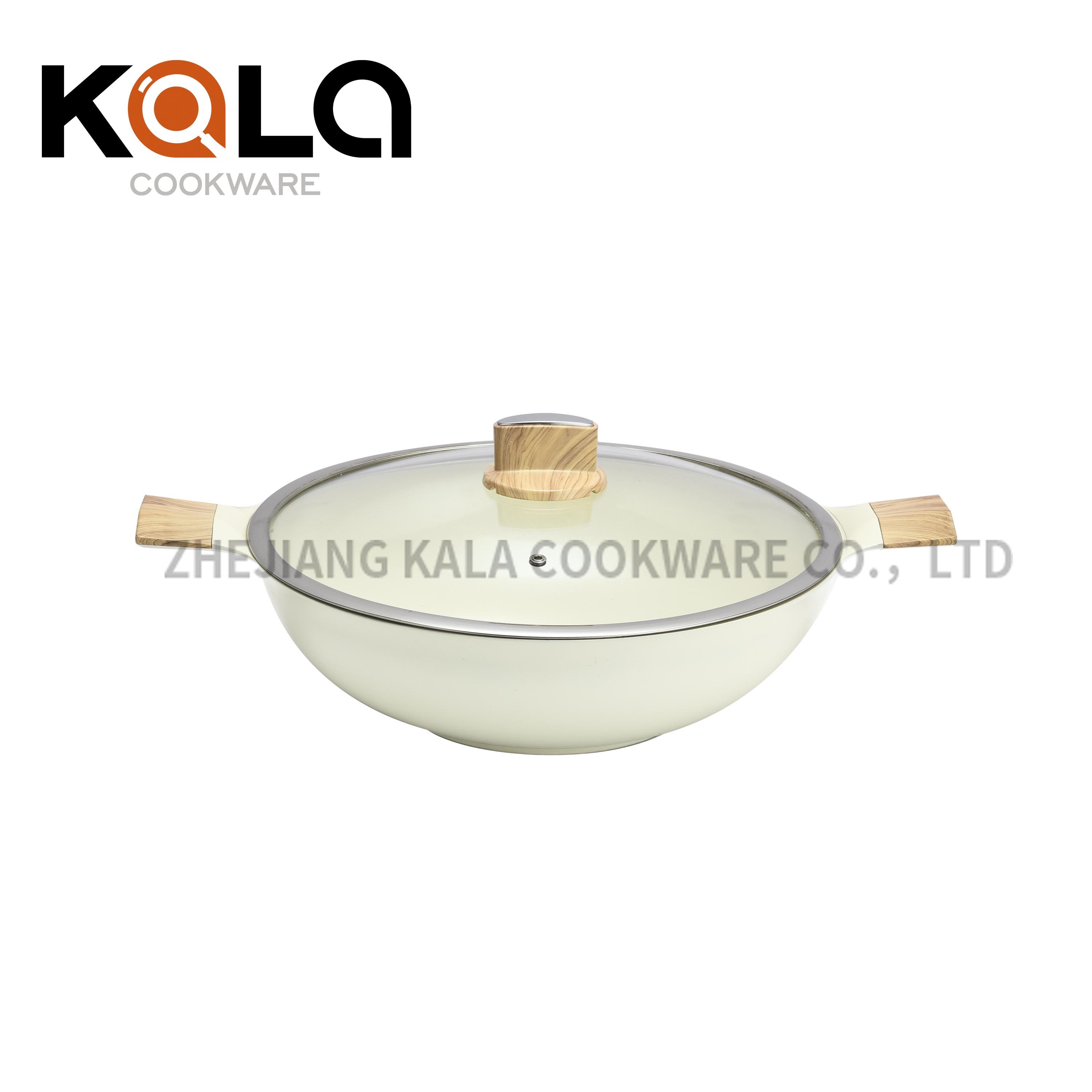 Wholesale Kitchen Supplies Ceramic Cookware Set Non Stick Aluminum Cooking Pot And Pan Utensils Kitchen Set Kitchenware Set