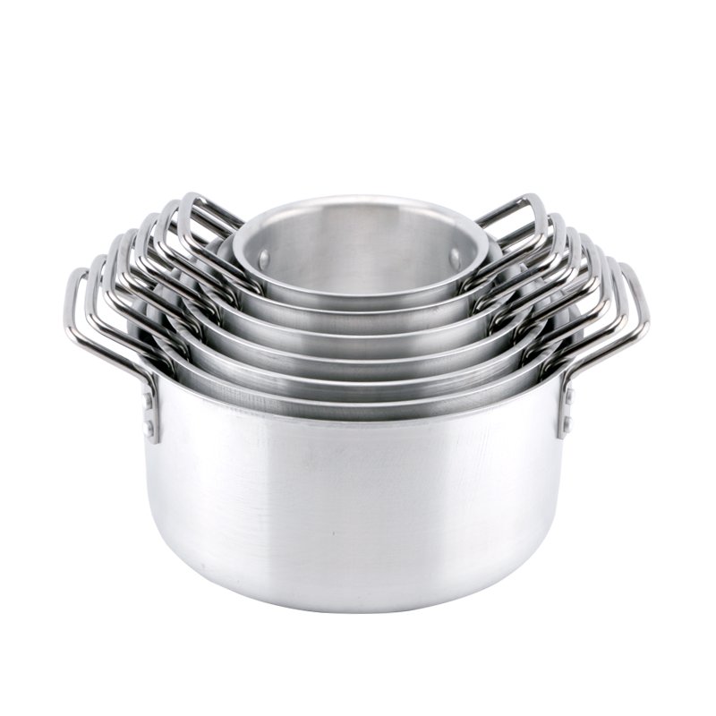 7pcs Aluminum Pot Set Cooking Pot Cookware Set Kitchen14CM/16CM/18CM/20CM/22CM/24CM/26CM Aluminium Cooking Pots Cookware