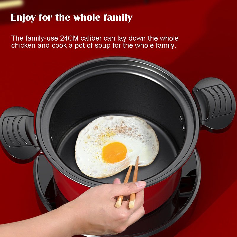 2021 New Arrival Granite Pan Stewing and Frying Kitchen Cooking Pot Soup Pots Set Cookware