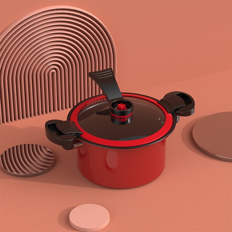 2021 New Arrival Granite Pan Stewing and Frying Kitchen Cooking Pot Soup Pots Set Cookware