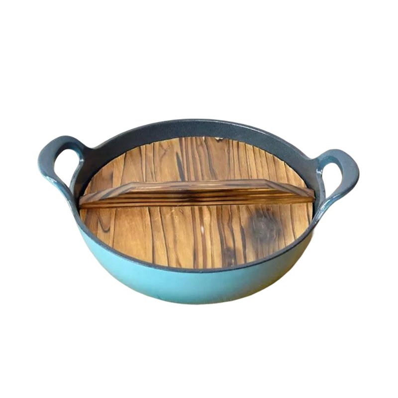 Nonstick Kitchen Utensils Enamel Coating Cooking Pot Dutch Oven Casserole Dish Skillet Cast Iron Cookware Set