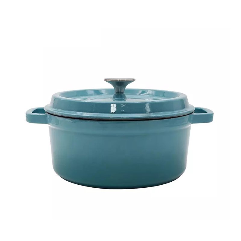 Nonstick Kitchen Utensils Enamel Coating Cooking Pot Dutch Oven Casserole Dish Skillet Cast Iron Cookware Set