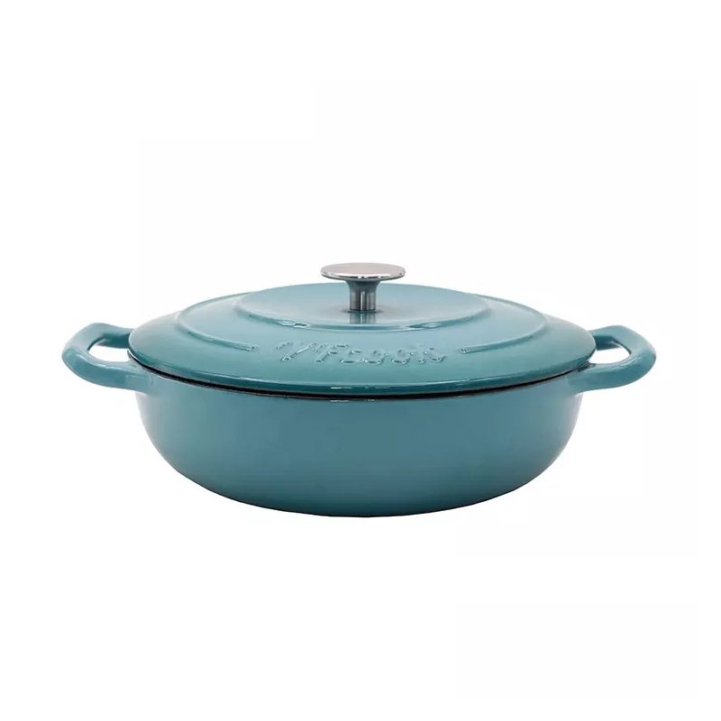 Nonstick Kitchen Utensils Enamel Coating Cooking Pot Dutch Oven Casserole Dish Skillet Cast Iron Cookware Set