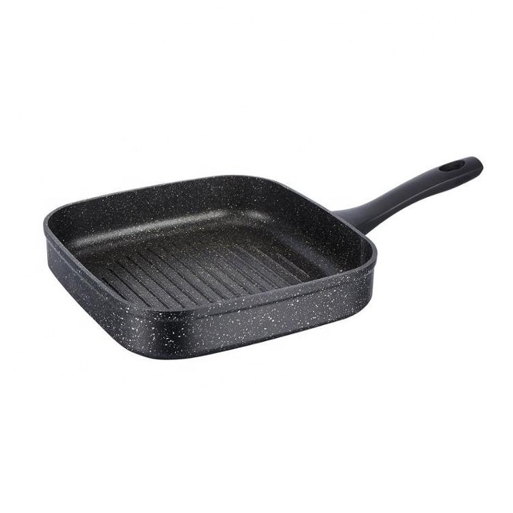 Luxury Nonstick Coating Pots And Pans Kitchen Aluminum Customization With Glass lid And Bakelite Handle
