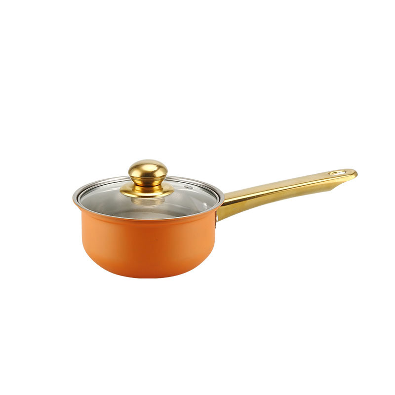 Stainless Steel 12 Pieces Cookware suit Soup pots and pans non-stick cookware set Cooking Fry Pan
