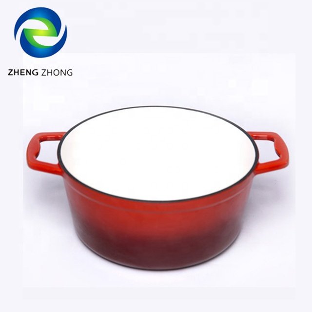 Center Enamel Cookware Cast Iron Enamel pot cookware sets