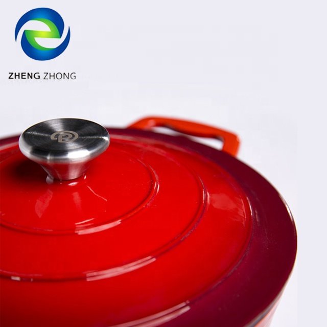 Center Enamel Cookware Cast Iron Enamel pot cookware sets