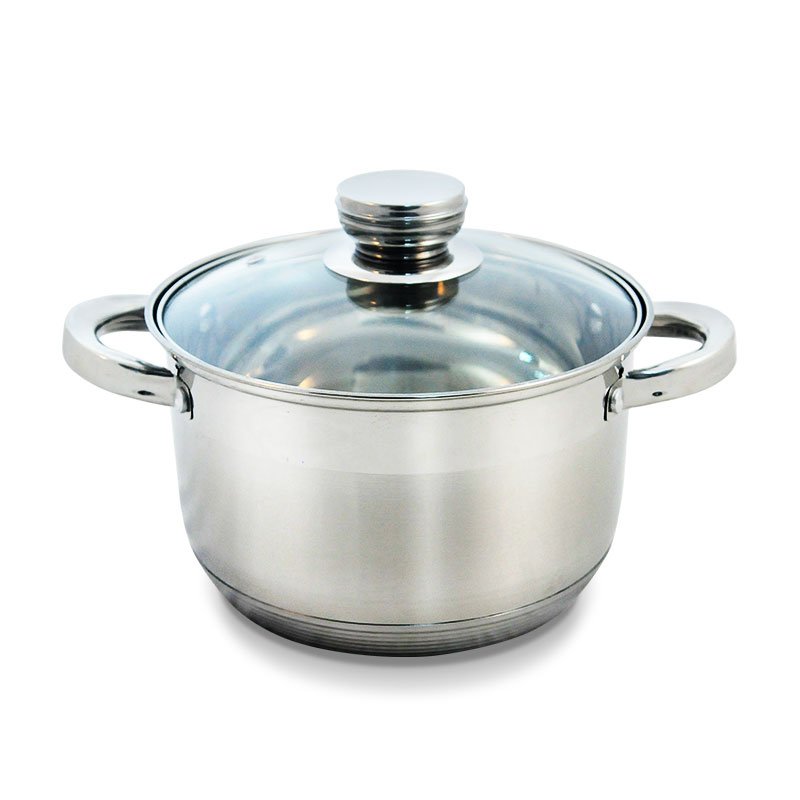 High quality 8pcs Cast Iron Cookware Set Soup Pot Stainless Steel Kitchenware Home Use