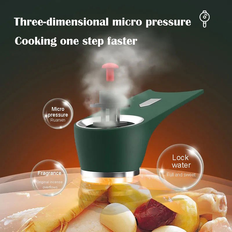 Universal For Gas Induction Cooker Black Frying Iron Granite Pan Maifan Stone Pot Non-Stick Cookware Set Pots