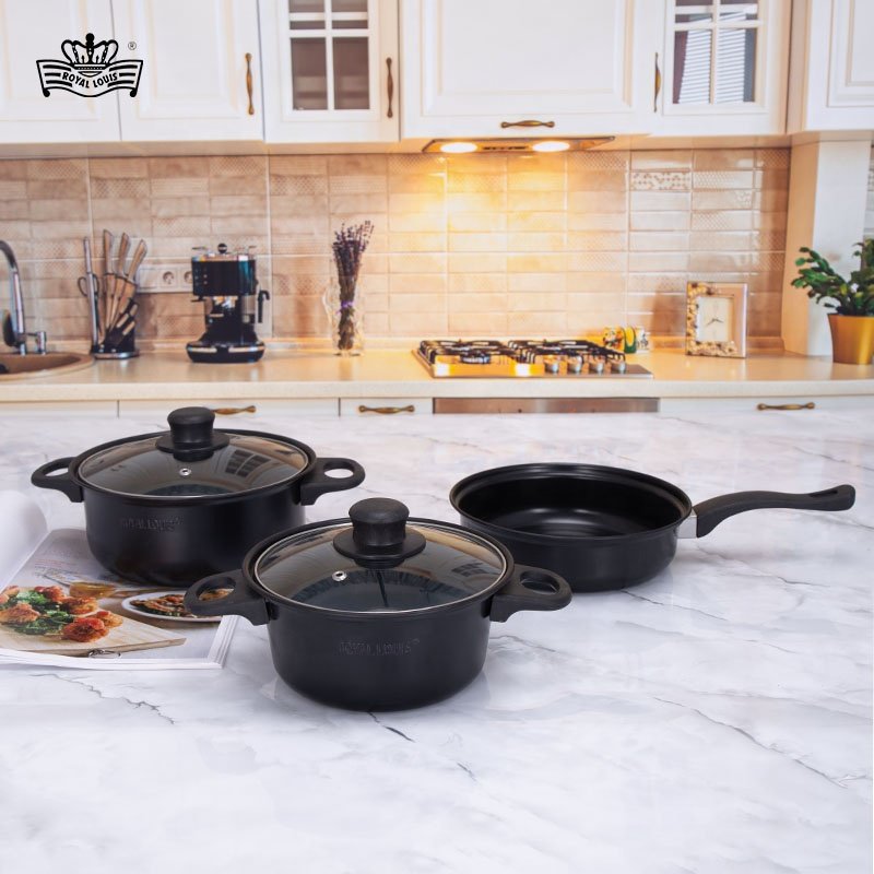 Cast Iron pot set 13Pcs pans and pots cookware sets cooking pot accessories kitchen utensils cookware with non stick coating