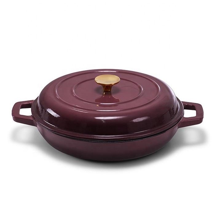 Wholesale Kitchen Products Unique Cast Iron Kitchenware Frying Skillet Casseroles Nonstick Pots And Pans Set