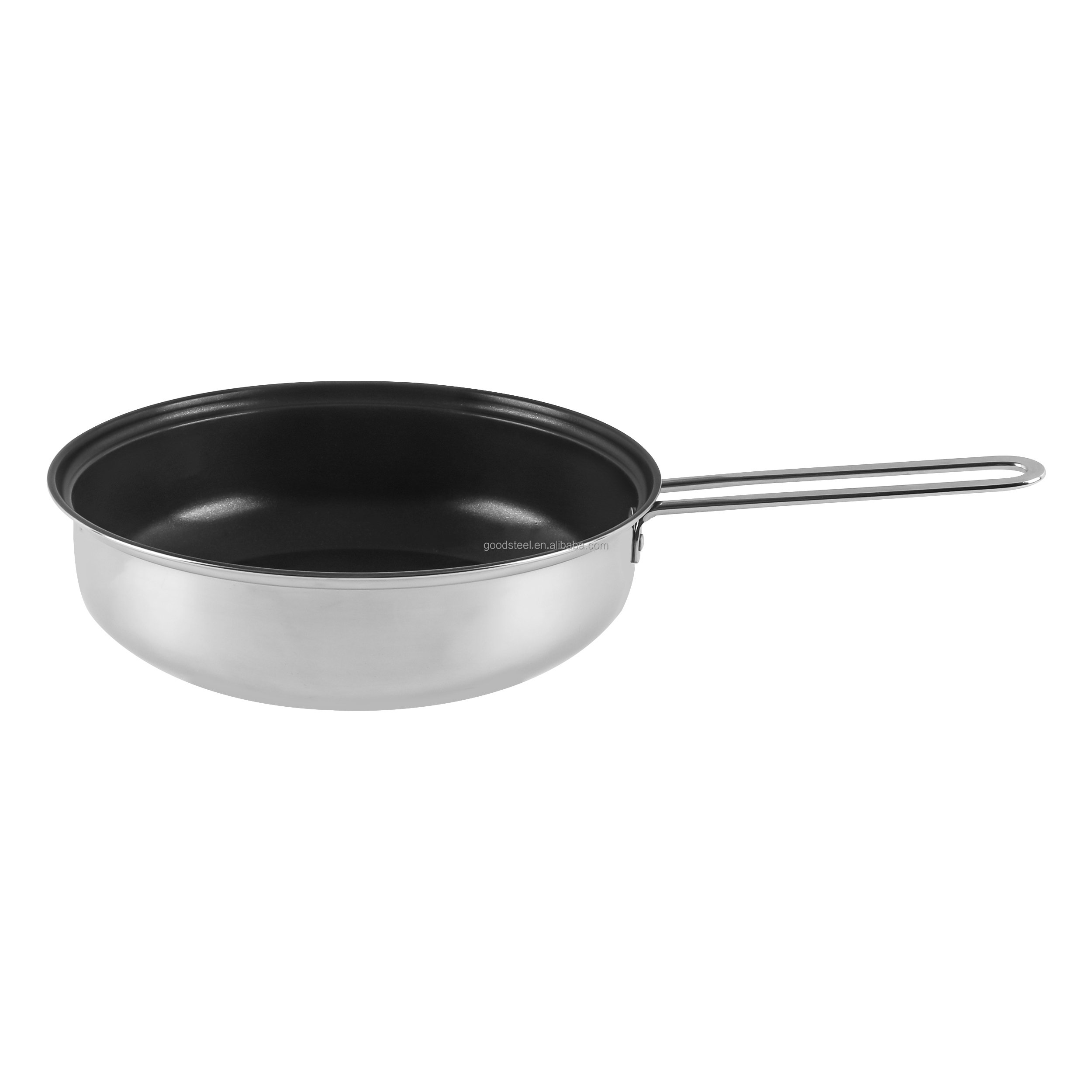 Manufactory 21PCS Stainless Steel Cookware Set Polished Fry Pan and Stockpot for Cooking Soup Kitchen Essentials