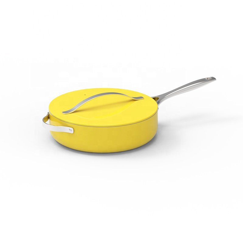 Upmarket cooking pot cookware sets customized color with stainless handle