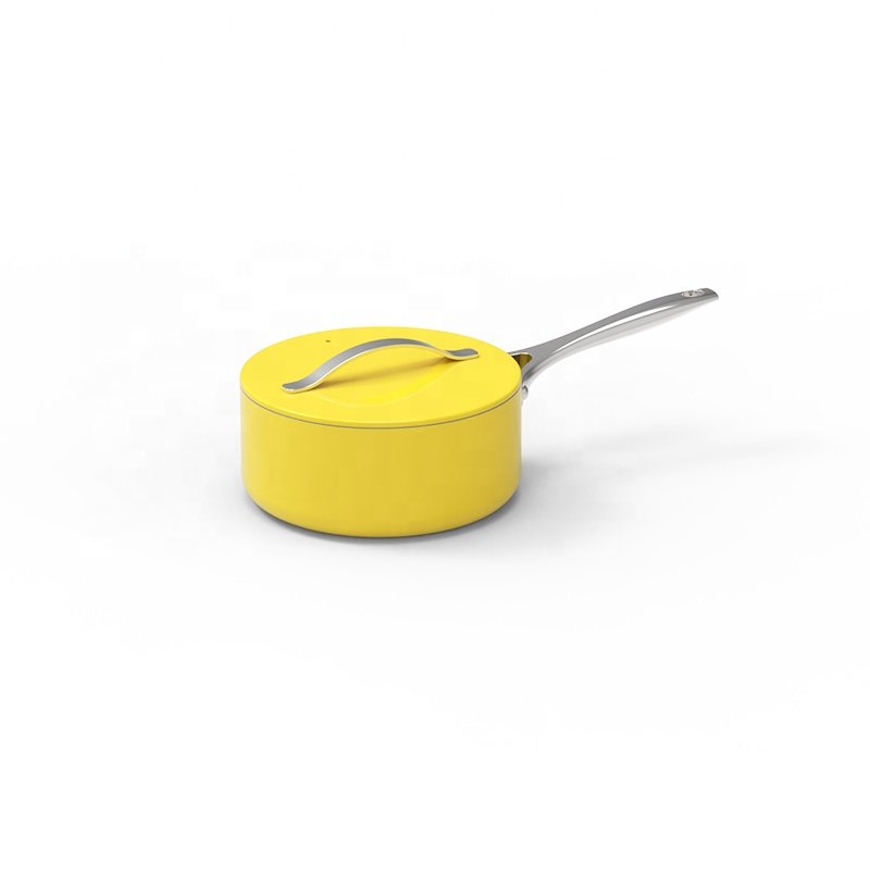 Upmarket cooking pot cookware sets customized color with stainless handle