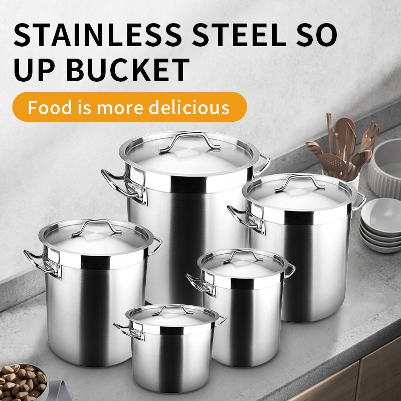 Stainless Steel Kitchen Accessories Set Cookware Restaurant Cookware Modern Cast Iron Cookware Set