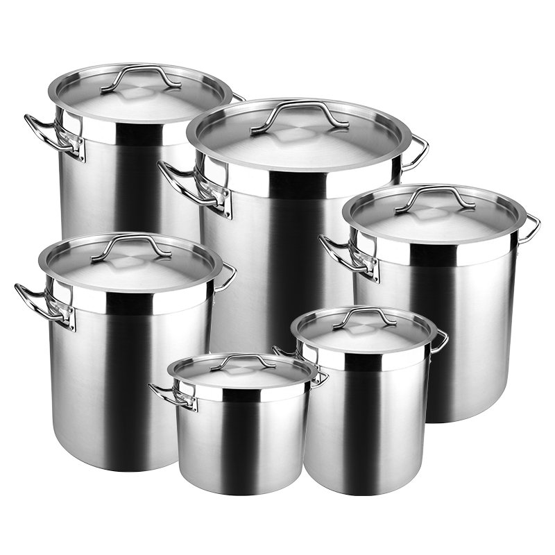 Stainless Steel Kitchen Accessories Set Cookware Restaurant Cookware Modern Cast Iron Cookware Set
