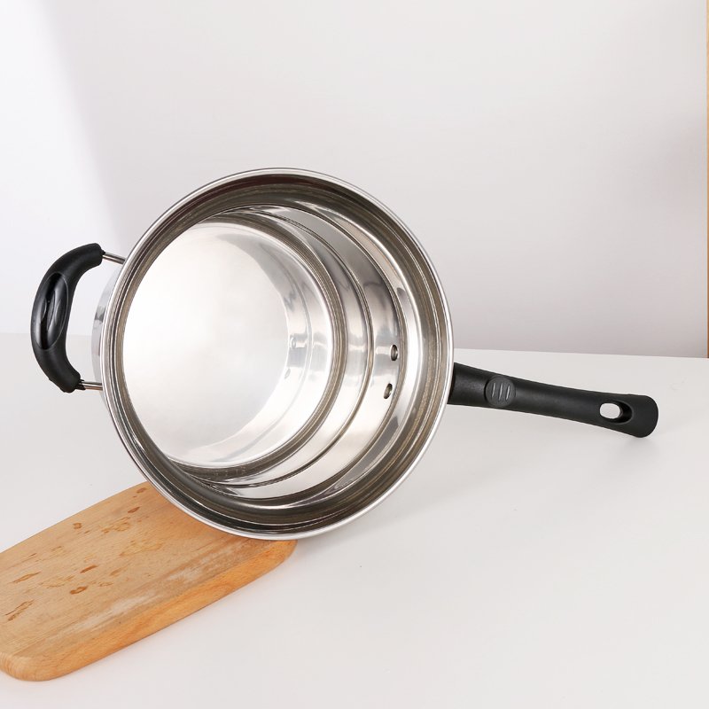 multifunctional cookware set stainless steel kitchen accessories cooking noodle pots pasta pot with strainer