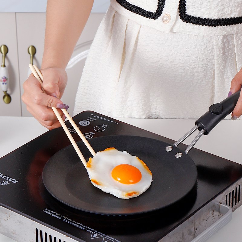 Hot Selling Flat Frying Pan Non-stick Omelette Pancake Steak Pan Non Stick Cookware Set for Home Kitchen Restaurant