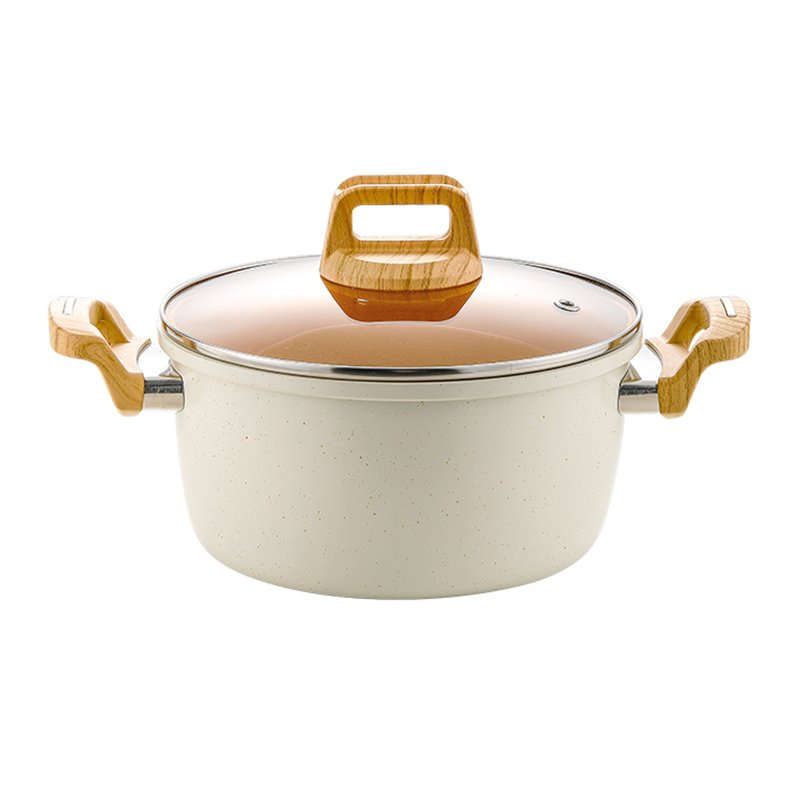 Aluminum Alloy Soup Pan Kitchenware Sauce Pan Non-stick Aluminum Cookware Set Steamer Cooking Pan