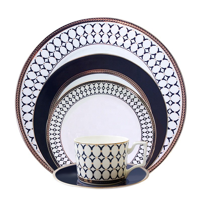 Ceramic dinnerware bowl crockery cookware sets porcelain dinner plate set