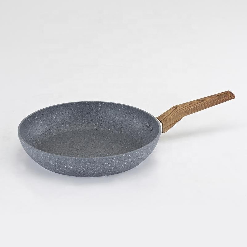 shot blasting aluminum forged cookware set