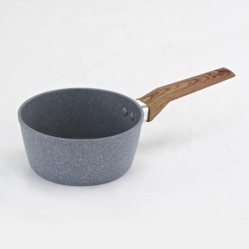 shot blasting aluminum forged cookware set