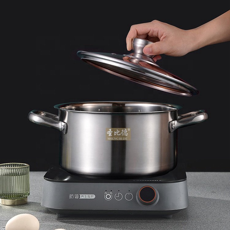 High Quality Kitchen Supplies Set The Pot Multi-Purpose Cooking Cooker Extra Thick Pot Set 6 Pcs Cookware Set Of Pot