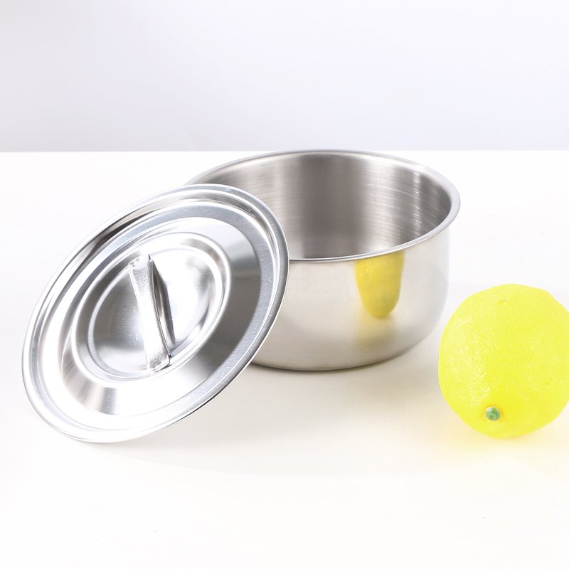 factory wholesale 10pcs induction cookware sets cookware metal stainless steel stock pot with lid