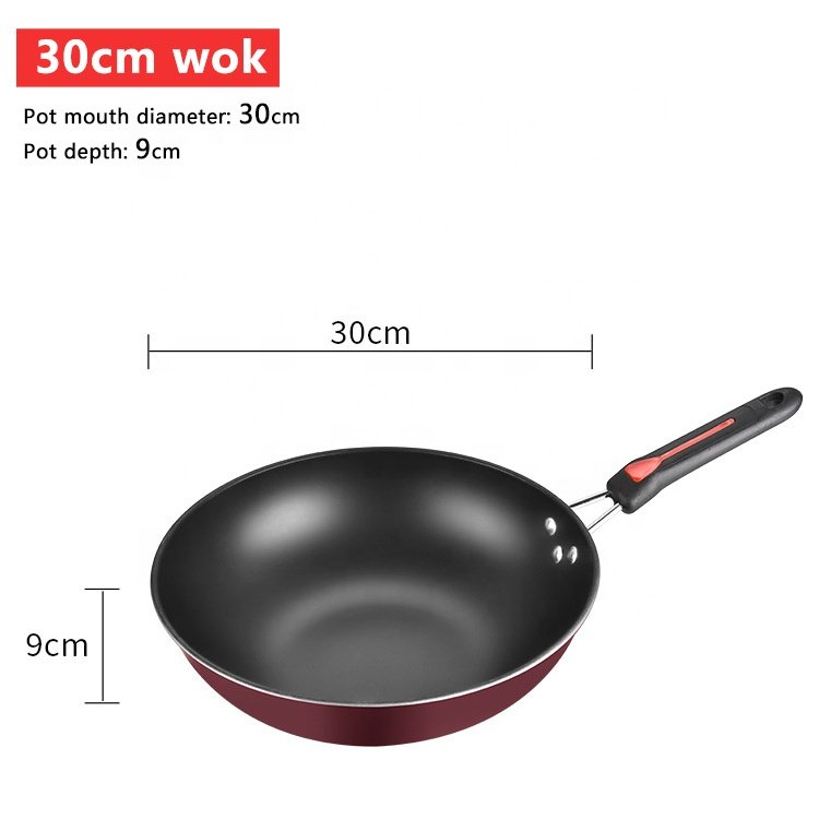 Household Kitchen Non-stick Pan Set 3 Piece Kitchen Cookware Set Nice Quality Cooking Pot Set