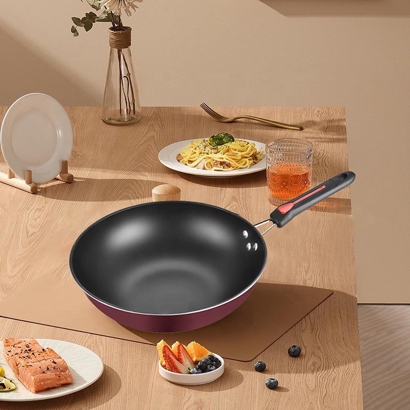 Household Kitchen Non-stick Pan Set 3 Piece Kitchen Cookware Set Nice Quality Cooking Pot Set