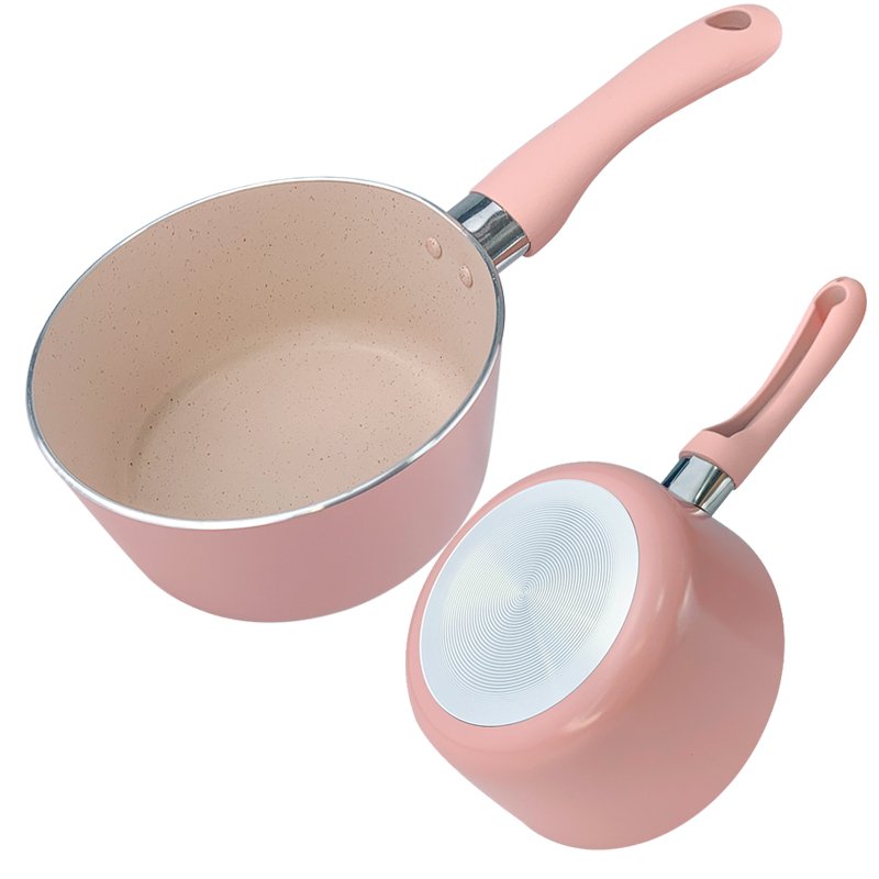 non stick mini cook fry pan and sauce pan set nonstick kitchen aluminum cookware set
