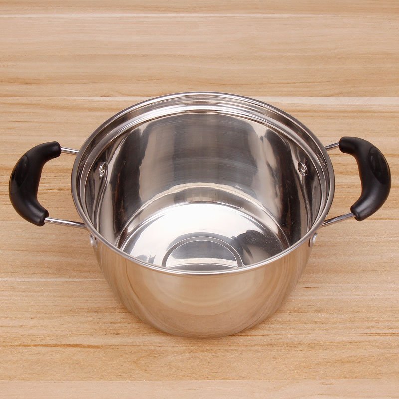 Cheap Casserole Stock Pot and Soup Pot with Glass Lid 10pcs Stainless Steel Cookware Set