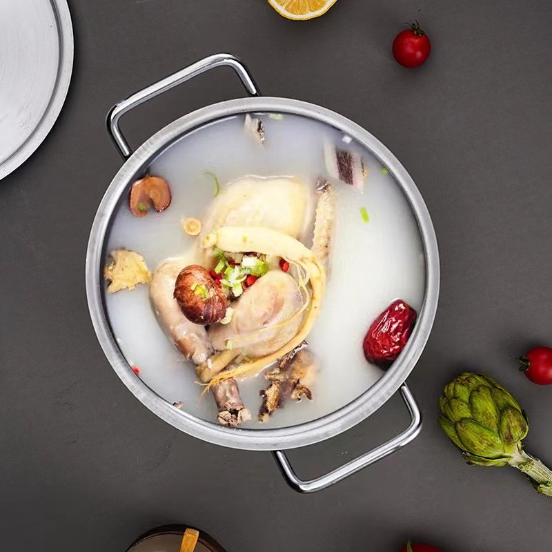Ready Ship Stock Bohemian Detachable Handle Cookware Set 7 pieces aluminium Soup Pot Cookware Sets