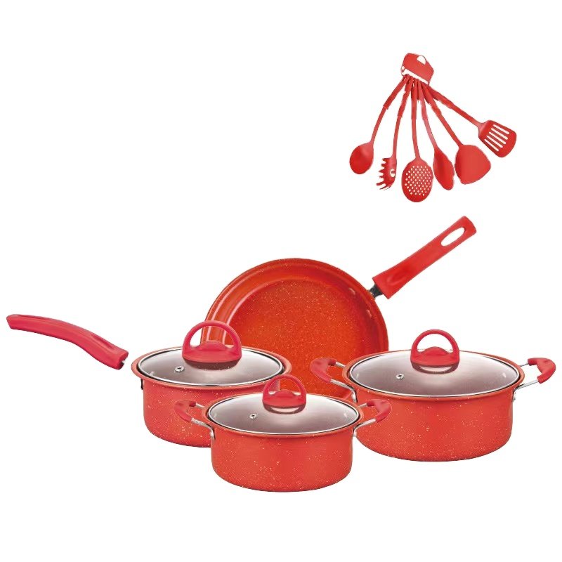 Classic 13pcs Cookware Sets VintageSoup Milk Cooking Pot Set