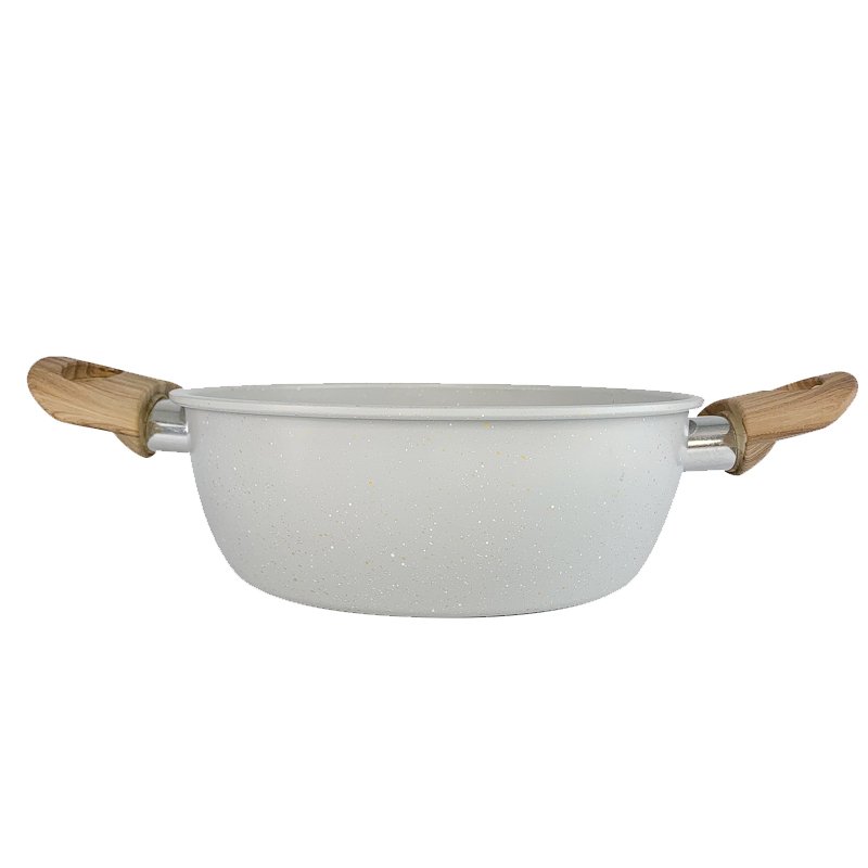 Factory customized non stick cookware set kitchen cooking pot set non-stick cookware durable soup pot set with lid