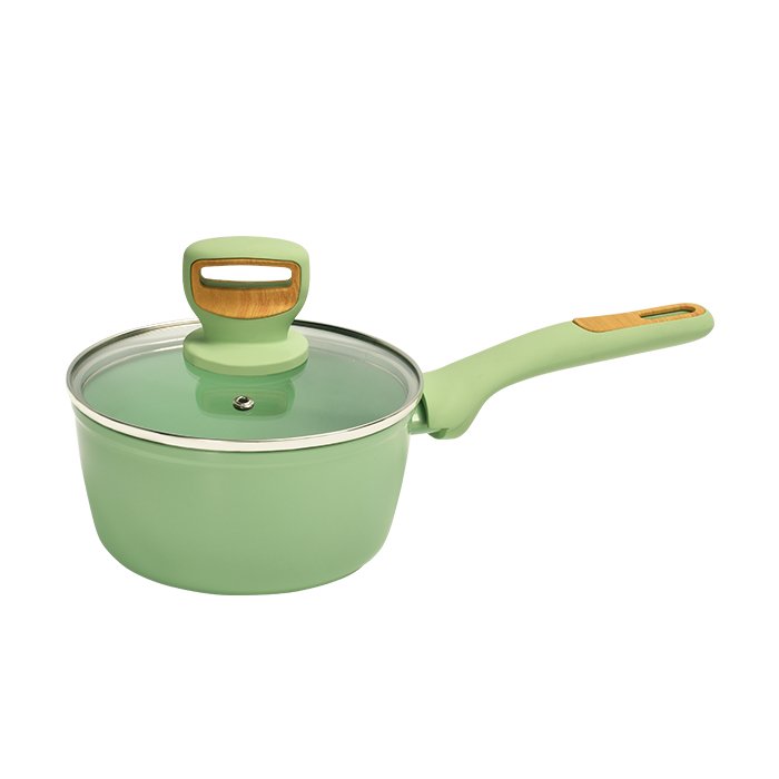 Custom Nonstick ceramic coating Aluminium Induction Bottom cooking pots pans cookware sets