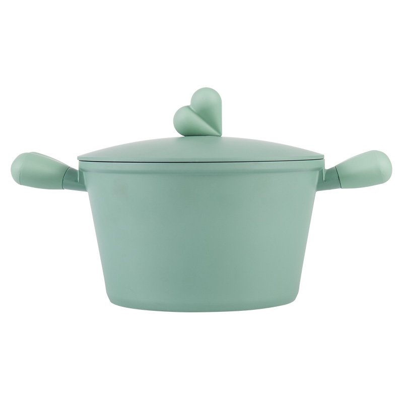 7pcs Die Cast Aluminum Set Sauce Pan Fry Pan Casserole Set