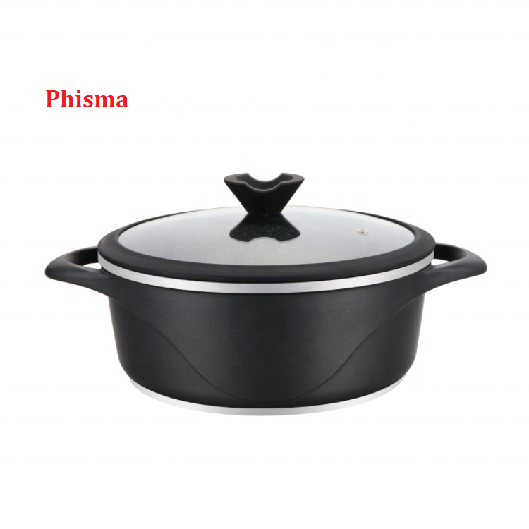 Wholesale Aluminium Cookware 28pcs Set Non Stick Marble Cooking Pots And Pans For Kitchen