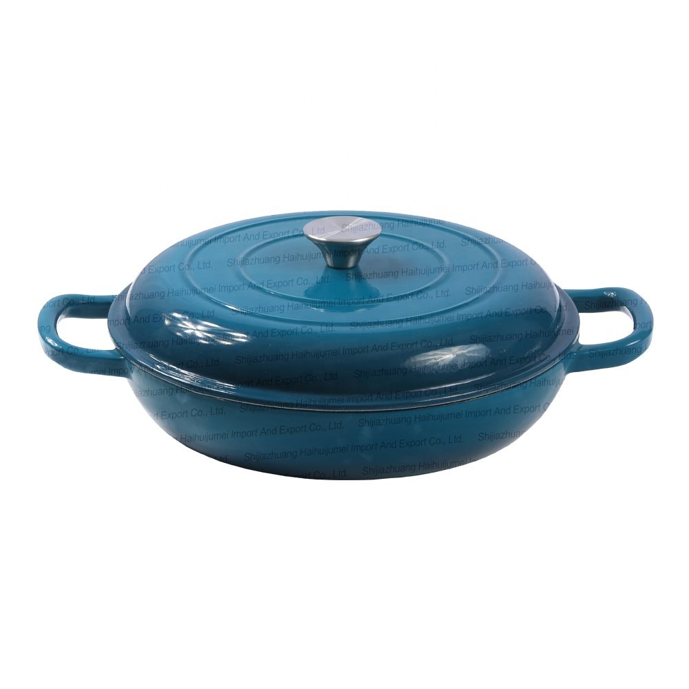 High Quality Pots And Pans Nonstick Enamel Cast Iron Soup & Stock Pots Cookware Set