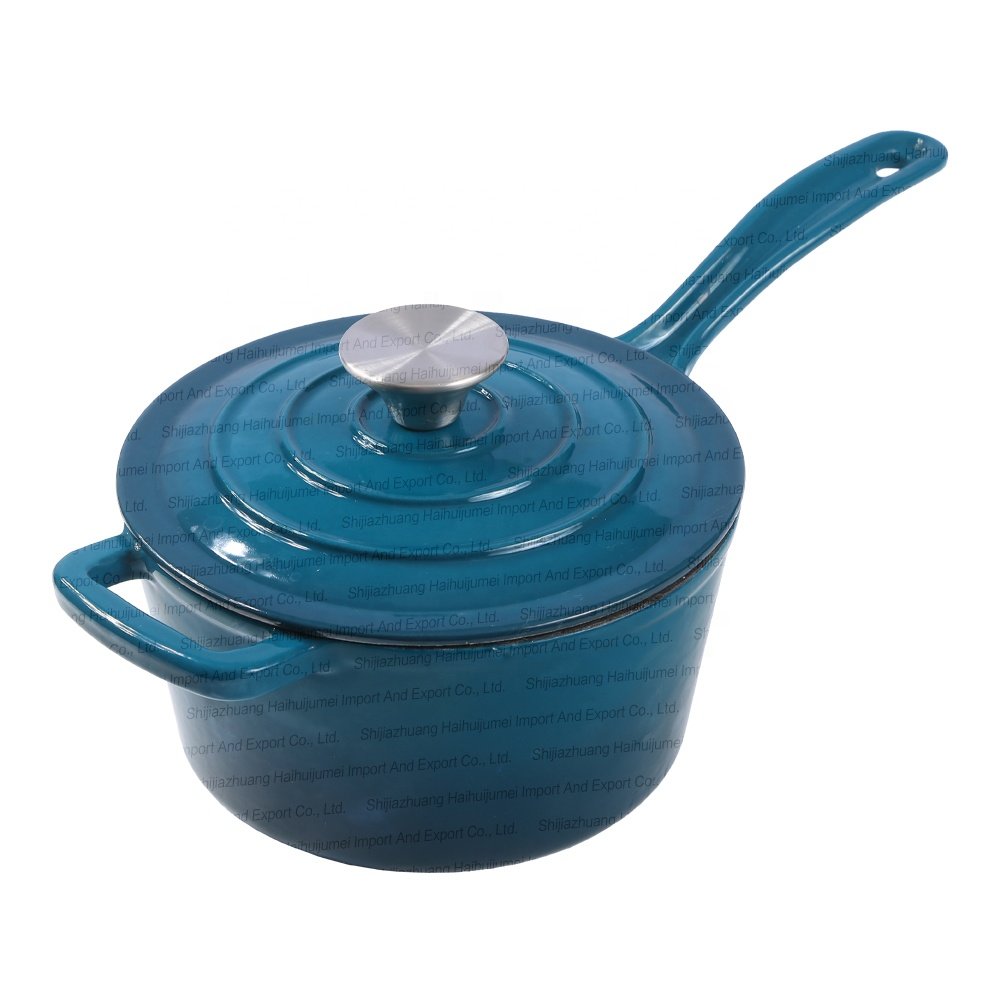 High Quality Pots And Pans Nonstick Enamel Cast Iron Soup & Stock Pots Cookware Set