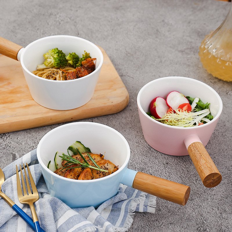 Cute Ceramic Soup Stock Pot Cookware Set Non Stick Ceramic Soup Stock Cooking Pot