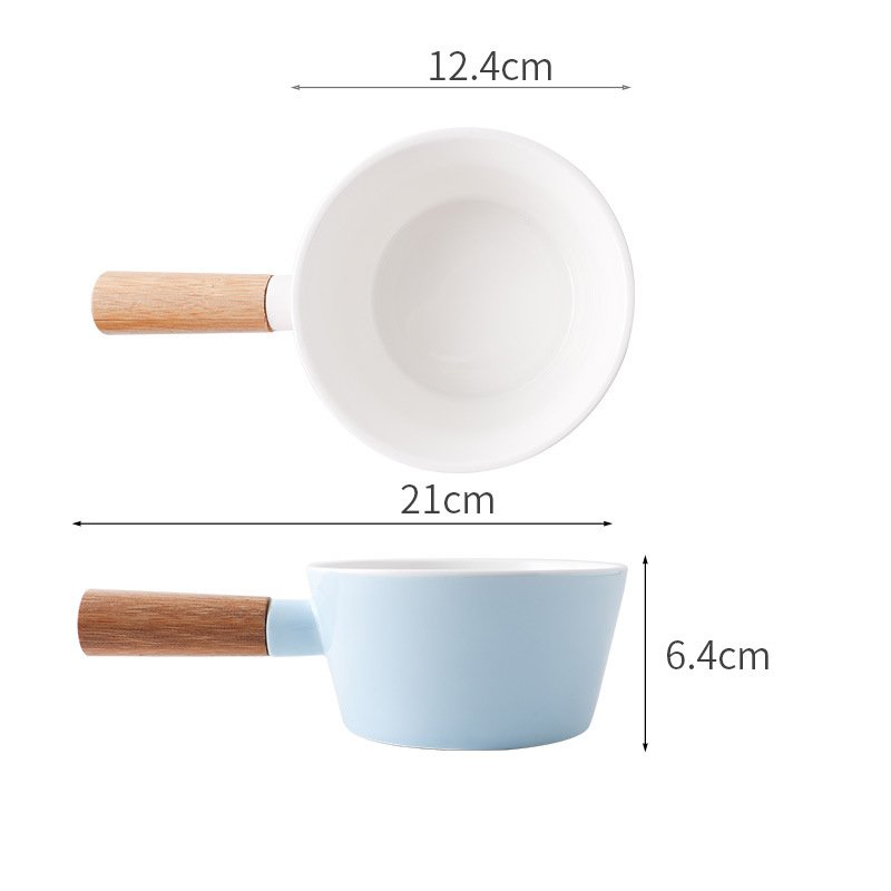 Cute Ceramic Soup Stock Pot Cookware Set Non Stick Ceramic Soup Stock Cooking Pot