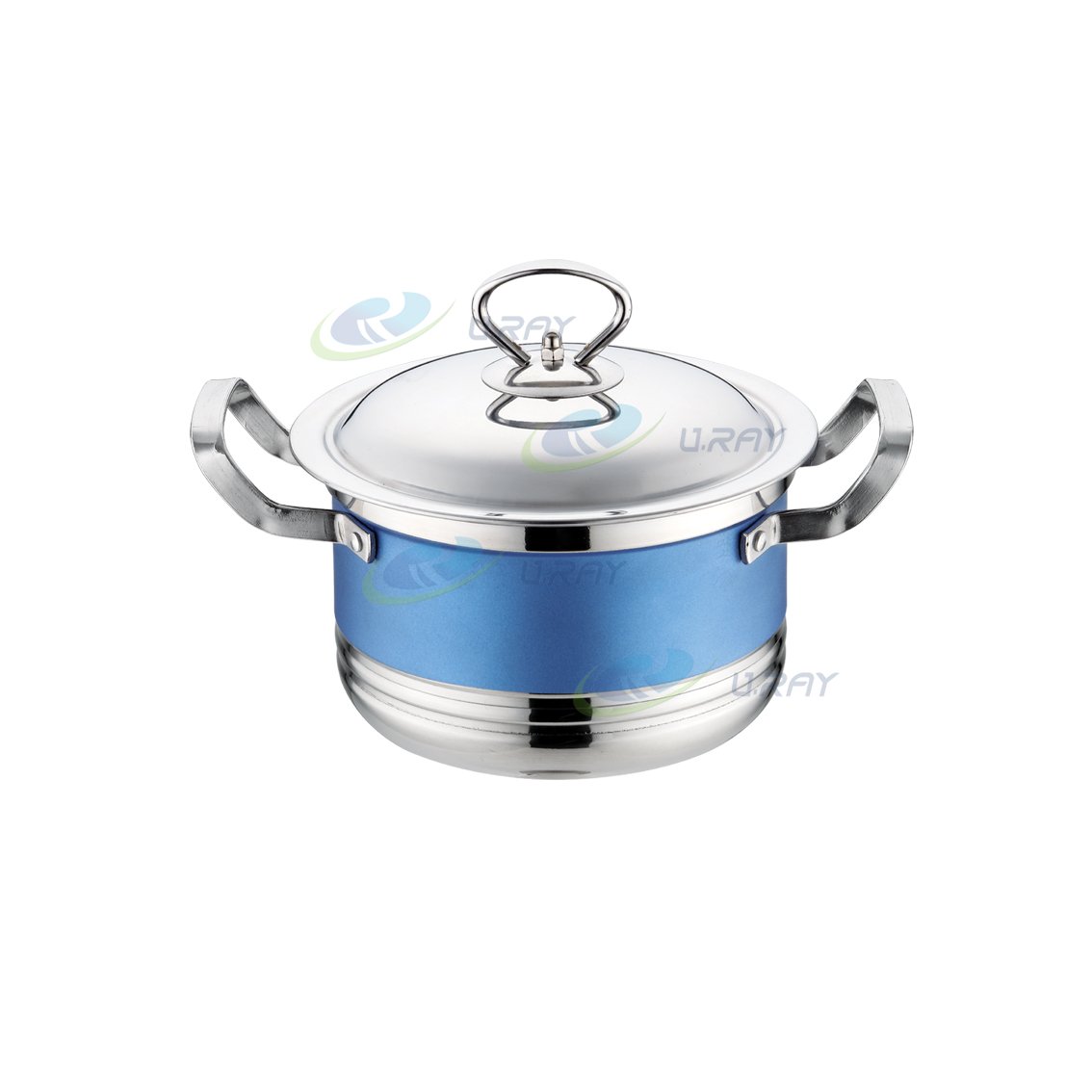 New arrival brand new hot pot 4pcs stainless steel casserole cookware set casserole cooking pot and dishes