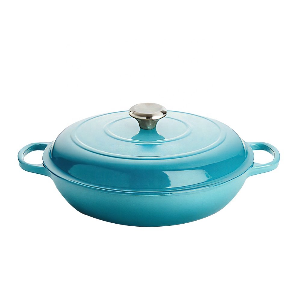 wholesale cast iron enamel cookware set cooking pot set