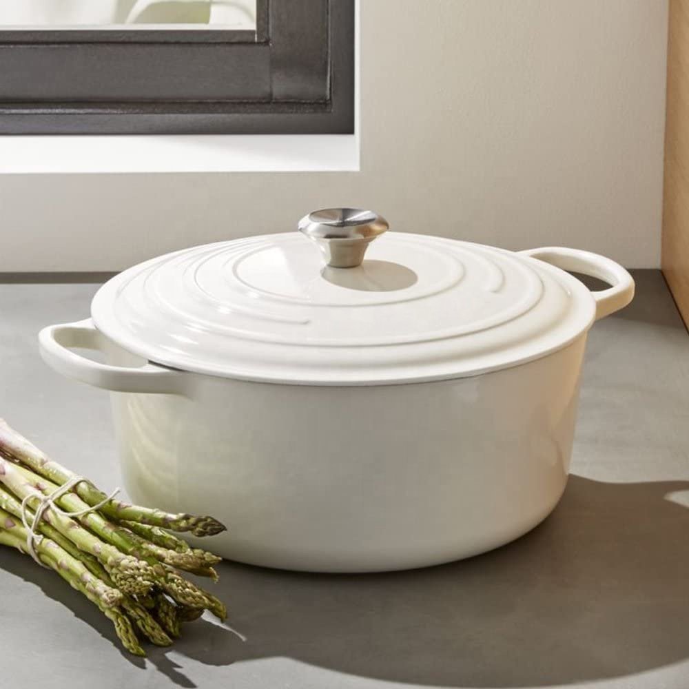 wholesale cast iron enamel cookware set cooking pot set