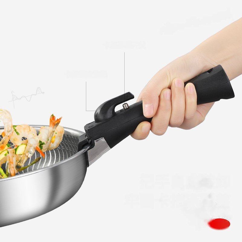 Multi-function Custom 3 Pieces Cooking Pot Set Kitchen Cookware Pots Stainless Steel Cookware Set