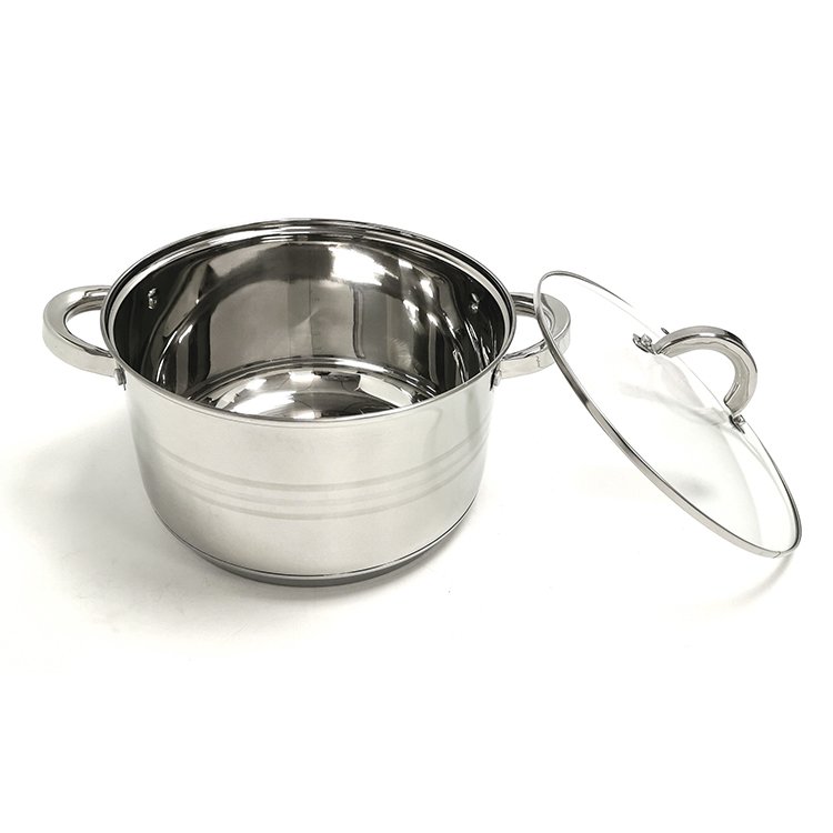 Multifunctional Belly Shaped Casserole 10 Piece Cookware Set Pot For Cooking Induction Cookers